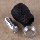 5 Speed Metal Universal Manual Transmission Gear Shift Knob Shifter Lever