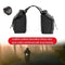 Motorcycle Touring Saddle Bag Black Canvas Waterproof Panniers Motorbike Lugg 3C