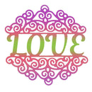 Love DIY Cutting Dies Stencils Scrapbook Embossing Craft Album Card Gifts