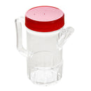 Oil Vinegar Pourer Glass Bottle Sauce Dispenser Pourer Cruet -380ML
