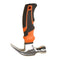 Set of 2pcs Stubby Claw Hammer with Magnetic Nail Starter and Soft Grip Handle