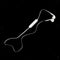 Wireless Bluetooth Headset SPORT Stereo Headphone Earphone Handsfree White