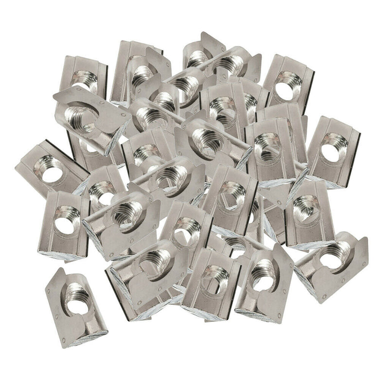 50x Thread Tee Nut Spring for 30/40 Series Standard Extrusion Slot M4-M8 M4