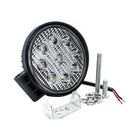 1pc 9 LED Car SUV Driving Headlight Fog Light Spot+Flood Beam Working Lamp 27W