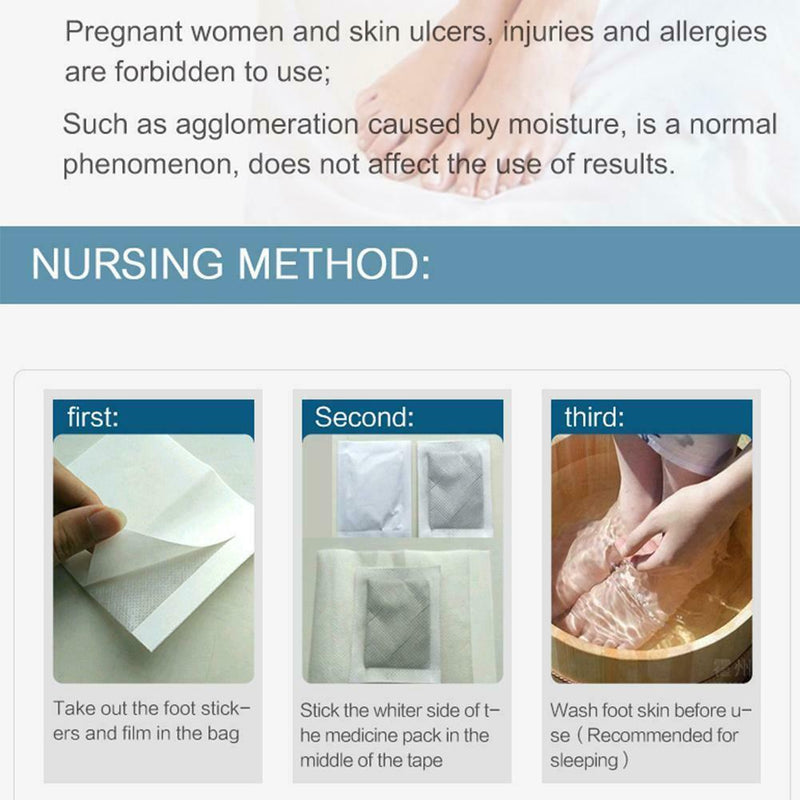 5 pairs Foot Care Magic Patch Moisture-Relieving Foot Patch