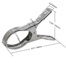 12 Packs Duty Stainless Steel Clips Clothing Peg Clamp Clothespin Picture H F1Z5