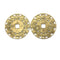 2Pcs Auspicious Chinese Zodiac Feng Shui Coin Good Luck Prosperous Protection OZ