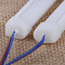 2pcs 30CM LED Amber Car DRL Daytime Running Light Strip Flexible Soft Tube Lamp