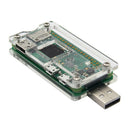 Acrylic Case+Raspberry Pi Zero W USB-A Addon Badusb Board for Raspberry Pi