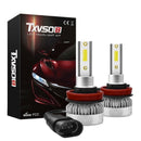 TXVSO8 G1 Car Led Fog Light Bulbs 6000K 10000LM COB Chip Kit Headlamp 12V B