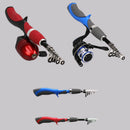 Carbon Fiber Rod Superhard Boat Ice Fly Lure Fishing Rod With Fishing Reel  B8N4