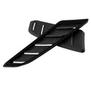 2pcs Scoop Air Flow Intake Car Styling Window Louver Engine Lid ABS Hood Vent