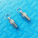 Pet Dog Puppy Animal ID Address Name Label Tag Barrel B4H1 Los Tube