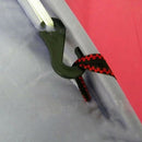 10Pcs/set Fasten Hook for Tent Awning Tie Rope Bungee Cord End 2.7cm for sport