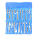 20x 3mm Shank Diamond Grinding Burr Drill Bits Sets For Jewelry Rotary Tools ME
