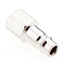 6 Pieces Air Line Hose Compressor Fitting Quick Release Connector 1/4" BSP