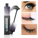 Aliver Mascara Waterproof Mascara, 4D Silk Fiber Mascara Mascara Black for