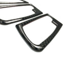 4 Pieces Door Interior Handle Cover Trims for BMW X5 E70 X6 E71 Carbon Fiber