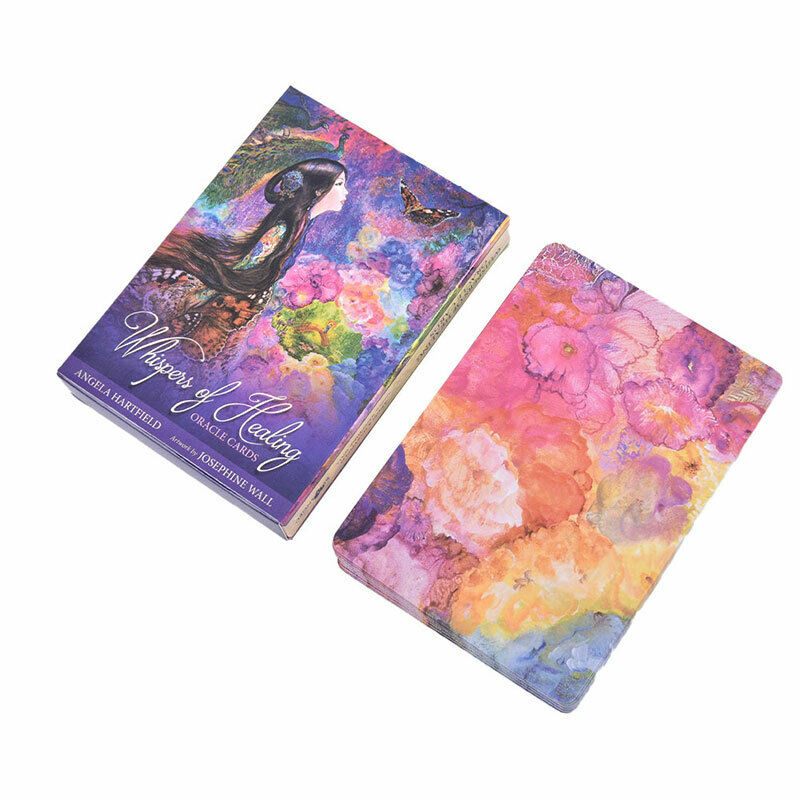 Tarot Game Cards Whispers Of Healing Oracle Cards Board Games Table DeckB Hn
