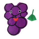 2 Sets Kids' Fruits Grape Orange Costume Fabric Outfit Dress Up Accessories