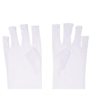 Pair Nail Art UV Gel Anti-ultraviolet Protection Open-toed Glove Beauty Cos T5N3