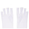Pair Nail Art UV Gel Anti-ultraviolet Protection Open-toed Glove Beauty Cos T5N3