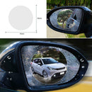 2pcs Round Car Mirror Anti Fog Films Door Rearview Mirror Rainproof Protective
