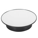 USB/Battery 360 Rotating Jewelry Display Turntable Stand Velvet /Mirror Top