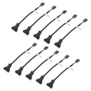 10x USB 3.0 20-Pin To USB 2.0 On The Motherboard 9Pin Adapter Cable Connector