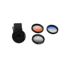 37mm Graduated Lens Filter Camera Filter Kit with Clip for Mobile Tab
