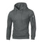 Men Fashion Warm Plaid Design Pocket Hip Hop Hooded Sweatshirt Casual Solid W4G4