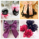 20pcs Blank French Barrette Hair Clips for DIY Women's Hair Accessories 8cm