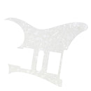 Finest HSH Electric Guitars Pickguard Plate White