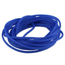 5M 4mm Expanding Braided Cable Wire Sheathing Sleeve Sleeving Harness Blue