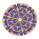 Waterproof Non-slip Round Table Cover Elastic Edged Fitted Table Cloth