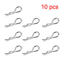 1/10th Scale Curved Body Clips For HSP Truck Buggy Shell RC Car Parts R-shape Cl