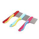dogs cats hair removal comb stainless steel lice comb lice flea nit hair combF9