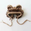 Kids Romper Baby Jumpsuit Bodysuit with Hat Knitting Sweater Photo Props