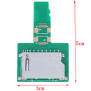 1Pc Card Socket Female to Micro-S TF Male Memory Card Kit Extension Adap BX