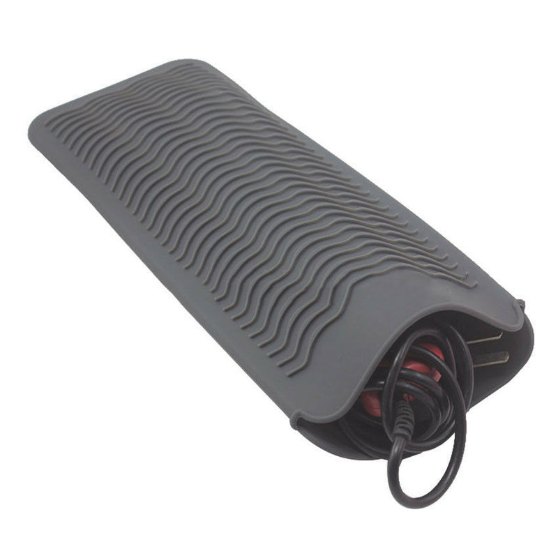 Silicone Heat Resistant Bag Anti-heat Mats/Pouch for Hair Straightener Curl Iron