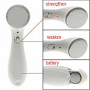 White Ultrasound Heat Therapy Body Pain Relief Ultrasonic Beauty Massager Tool