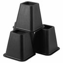 4pcs Furniture Risers - Aid for raising bed, chair etc