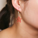Fashion Jewelry Short Dangle Earring Star Retro Geometric Earring for Women B3V6