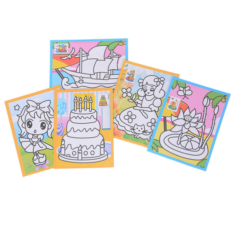 5pcs   Art Paper Magic Painting Paper For Kids Educational Drawing Toys tdJ Gw