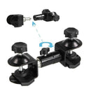 Camera Tripod Umbrella Clamp Aluminum Alloy Block Rain Clip Waterproof Mono