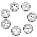 8PCS/Set Metric Tap Die Wrench M3-M12 Screw Thread Plugs Taper Drill Han QBV