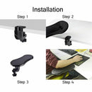 Rotating Computer Arm Rest Pad, Ergonomic Adjustable PC Wrist Rest Extender