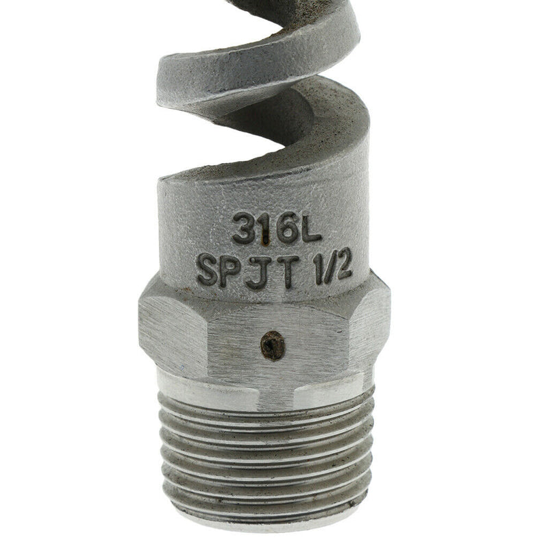 1/2 inch Stainless Steel Spiral Cone Atomization Nozzle Industrial Dust Remove