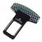 2 Pack Car Seat Belt Buckle Clip Clamp Spun Compatible With For Most Cars