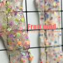 5X(New creative clear crystal fruit mud Non-stick jelly mud DIY box decomp Q8Q6)